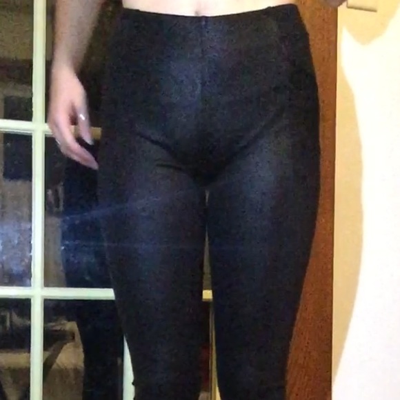 Abercrombie leather leggings - Picture 7 of 7